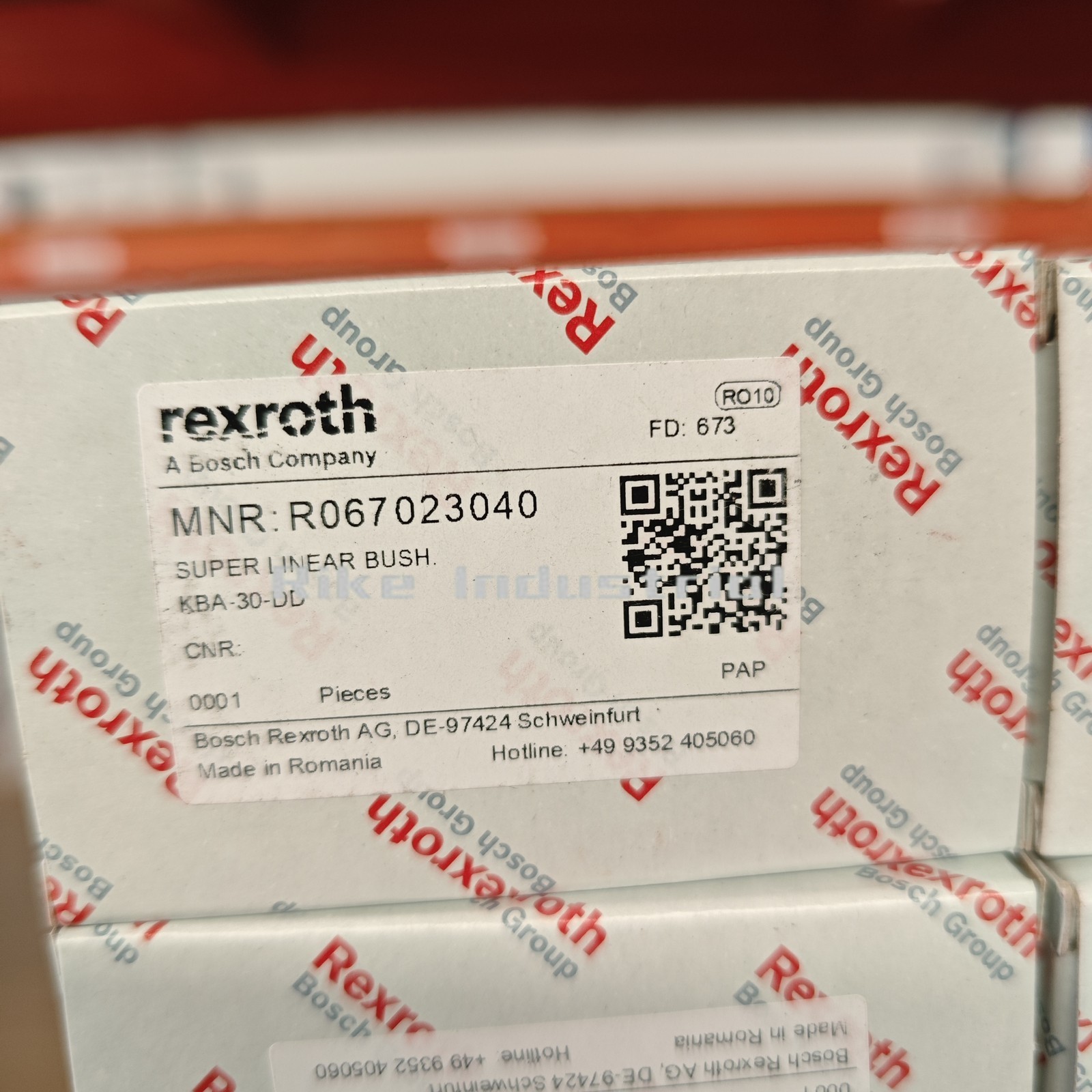 Bosch Rexroth R067023040 Super Ball Bushing 30x47x68mm 30mm ID Closed Bearing
