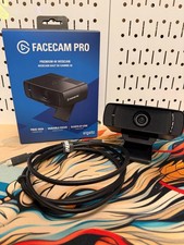 Elgato Facecam Pro True 4K60 Webcam USB-C Com...