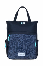 elephant Damen Handtasche mittel Schwarz/Blau...