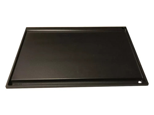 Piastra in ghisa barbecue bistecchiera ghisa doppia rigata e liscia 59,5 X 38 CM - Imagen 6 de 6