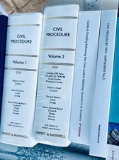 Civil Procedure white books 2025 with supplement and sentencing guideline