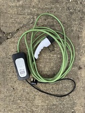 Masterplug 3 Pin UK Plug to Type 2 EV Charger Home Electric Car Van 10M 2.3 Kw