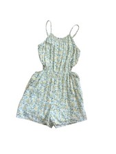 Abercrombie kids girls 11/12 Romper- Flower Shorts For Girls