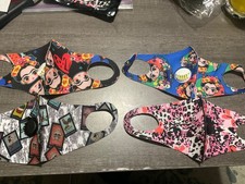 HUGE RARE RESELLER LOT OF 600 FASHION FACE MASKS LEOPARD/ OTHER WOW