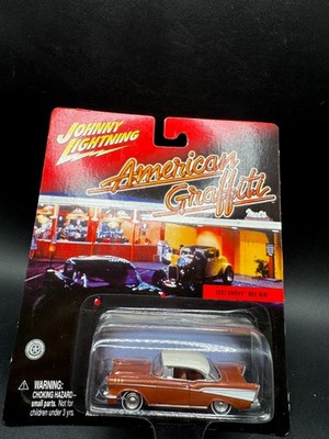 Johnny Lightning American Graffiti 1957 Chevy Bel Air Model Car X3