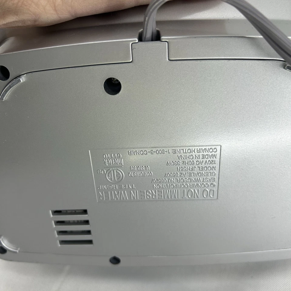 John Frieda Hot Rollers Smooth Waves 5 rizadores grandes JFHS5R sin clips funciona limpio Foto 3 de 4