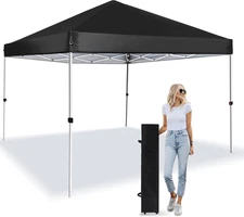 Pop up Canopy 8X8 Ft,Portable Sun Instant Shelter W/Backpack Bag,Waterproof,Adju