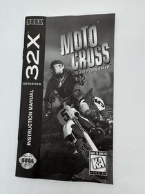 MotoCross Championship (Sega Genesis 32X, 1995) CIB Complete