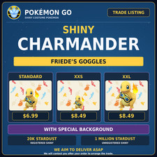 Pokémon GO Shiny Charmander Friedes Goggles ...