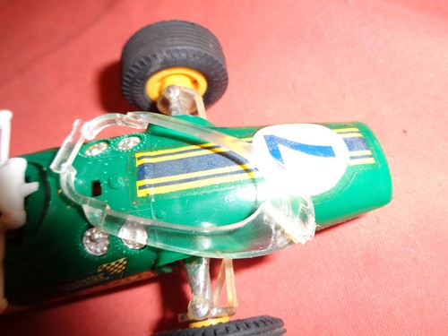 Vintage Scalextric Slot Car Race Tuned Green Lotus Indianapolis GP Boxed C.8 - Picture 7 of 18