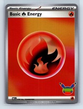 Pokemon MEE: Mega Evolution Energies - Basic Fire Energy #010 Holo