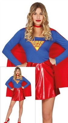 GUIRCA KOSTÜM SUPERWOMAN DAMEN S