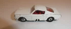VTG 1960's Matchbox Lesney No.8 Diecast 1/64 White Ford Mustang w/ Auto Steer