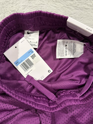 Nike Dri-FIT Shorts Kids Medium Purple Athletic Mesh Training Gym Running New - Picture 2 of 6