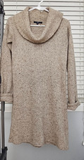 Gap sweater beige wool pullover long sleeve winter short casual XS dress