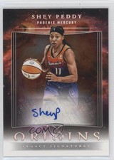 2024 Panini Origins WNBA Legacy Signatures Shey Peddy #LS-SP Auto s5j