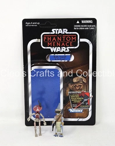 Vintage Collection Ratts Tyerell & Pit Droid VC77 Loose Complete w/Card 2012!