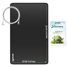 Grounding Mat for Bed - Conductive Earthing Pad for Sleep, Energy & Wellness