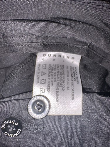 3 pair Men’s Dunning 36 Gray, Black & White Golf Shorts Used-Excellent Condition - Picture 17 of 23