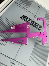 PURPLE ALUMINUM UPPER DECK INCOMPLETE FOR HPI NITRO RS4, RACER NITRO RS4 2