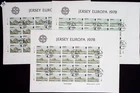 // JERSEY 1978 - 3 FDC - CEPT - ARCHITECTURE