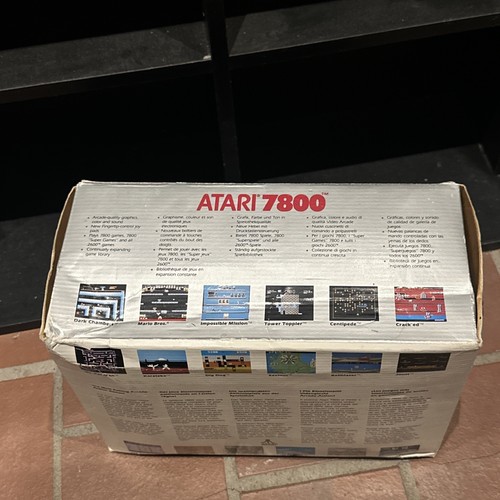 Atari 7800 Console In Box (PAL) CIB Boxed • Complete W/ All Original Inserts - Picture 12 of 21