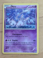 Mew XY192 Holo Black Star Promo Pokemon Card
