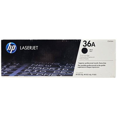 Original HP LJ M1120/1522/P1505/Canon LBP 3250 Toner schwarz CB436A