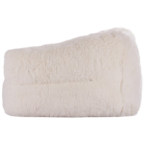 VEVOR Sitzsack Sitzkissen Sofa Sessel mit Armlehnen Erwachsene Plüsch Beige - Bild 12 von 12