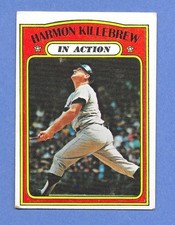 1972 Topps In Action #52 Harmon Killebrew  EX+