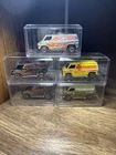 1974 Hot Wheels (5) Vintage Red Line Vans In Cases