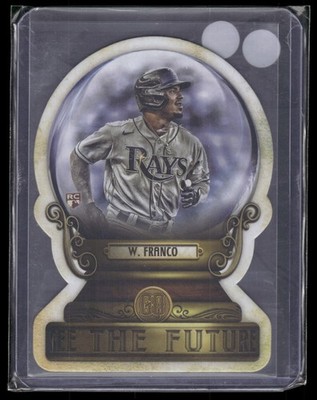 2022 Topps Gypsy Queen #CG-2 Wander Franco Crystal Gazing Die Cut