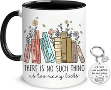 Hyturtle Book Lover Coffee Mug 11oz - There Is No Such Thing - 11, book 3 