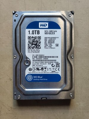 Western Digital WD10EZEX -22RKKA0 1TB 3,5'' HDD Festplatte 7200rpm SATA 64MB
