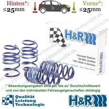 HR Tieferlegungsfedern 25mm für Audi TT FV3, FVP, Bj. 2014-2025