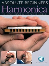 Absolute Beginners Harmonica Sheet Music Songbook  Learn to Play Harmonica ...