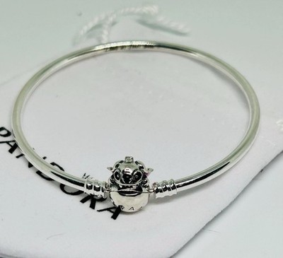 Pandora Moments Disney Stitch Biting Clasp Bangle 591683C01-20 W