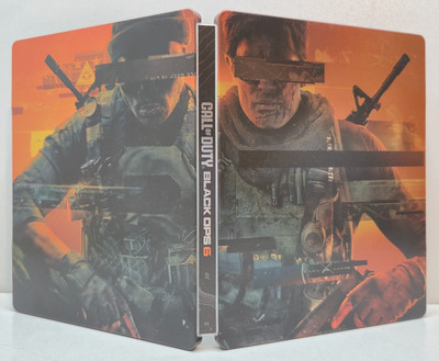 Call of Duty Black Ops 6 Steelbook   Leerhülle   KEIN Spiel / KEINE Disc