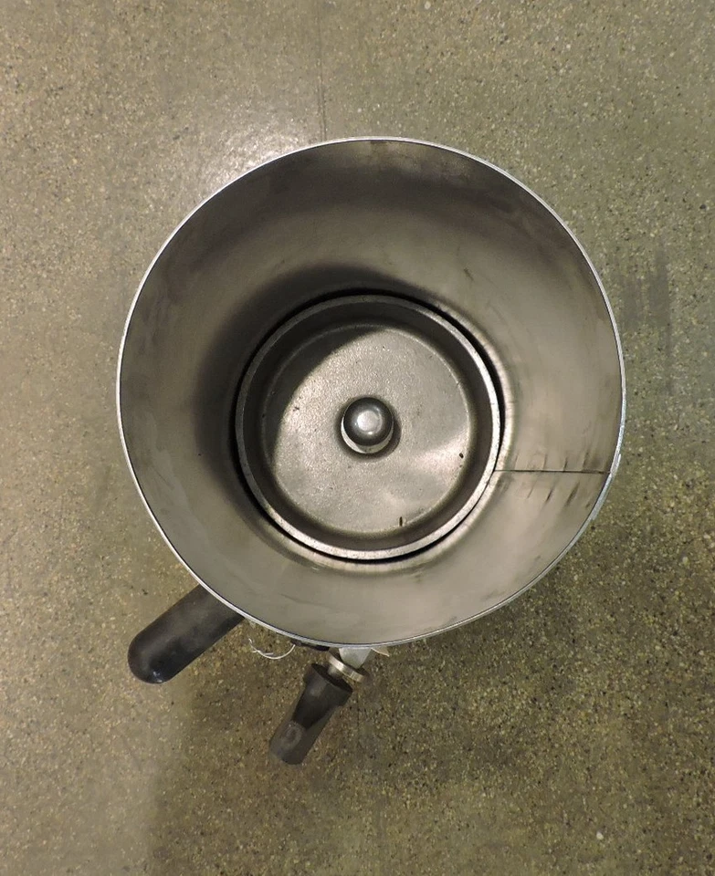 Canal de verduras comercial Globe de acero inoxidable Foto 3 de 4