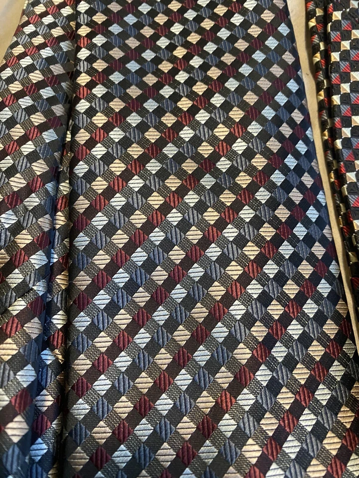 Lote de 2 corbatas Harve’ Bernard de Bernard Boltzmann  Foto 2 de 4