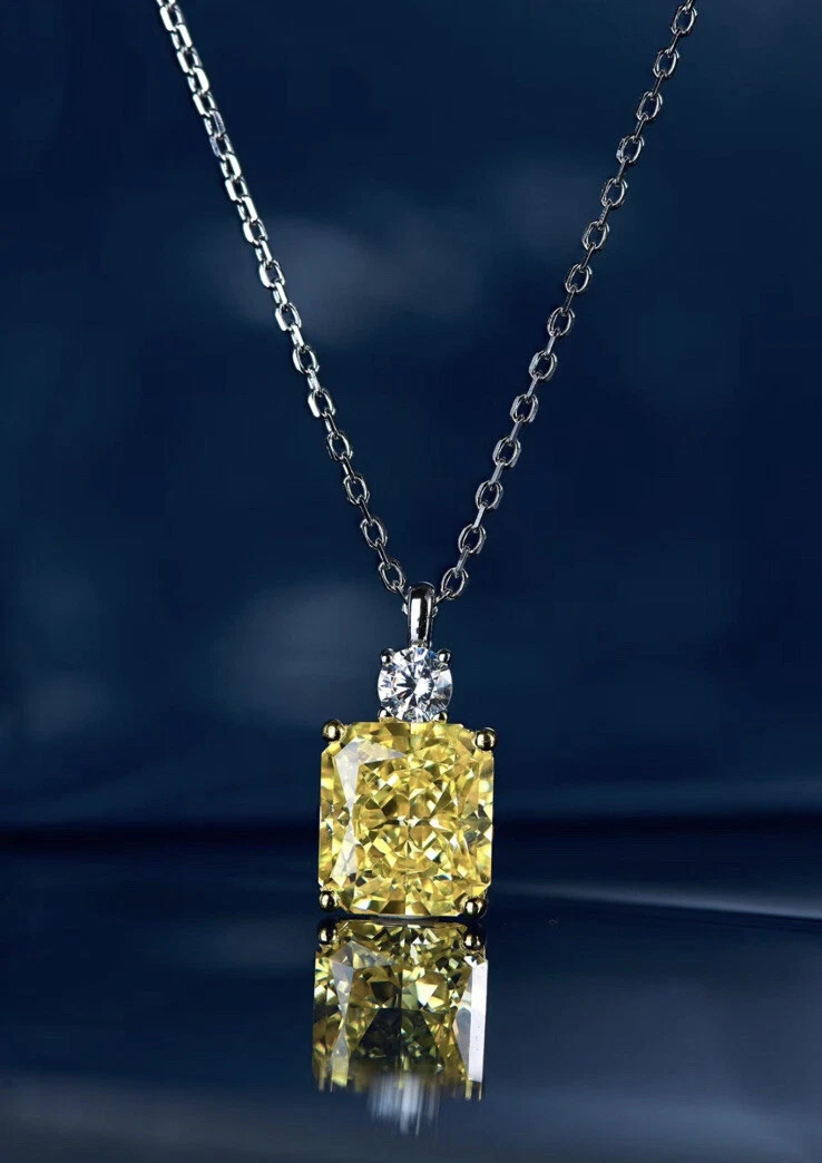 S925 hotsell diamond necklace