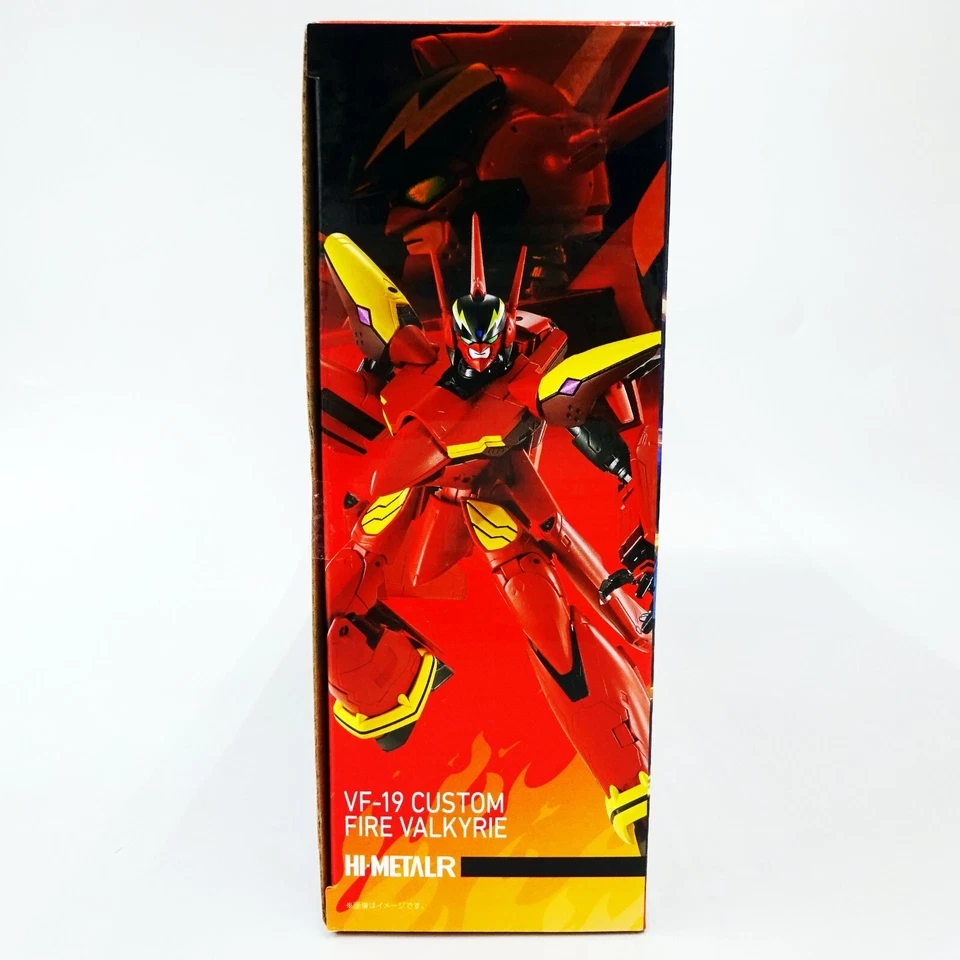 Figura de acción personalizada Hi-Metal R Macross 7 VF-19 Kai Fire Valkyrie Bandai NUEVA Foto 4 de 4