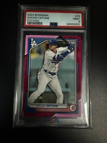 2024 Bowman - Fuchsia Border #33 Shohei Ohtani /299
