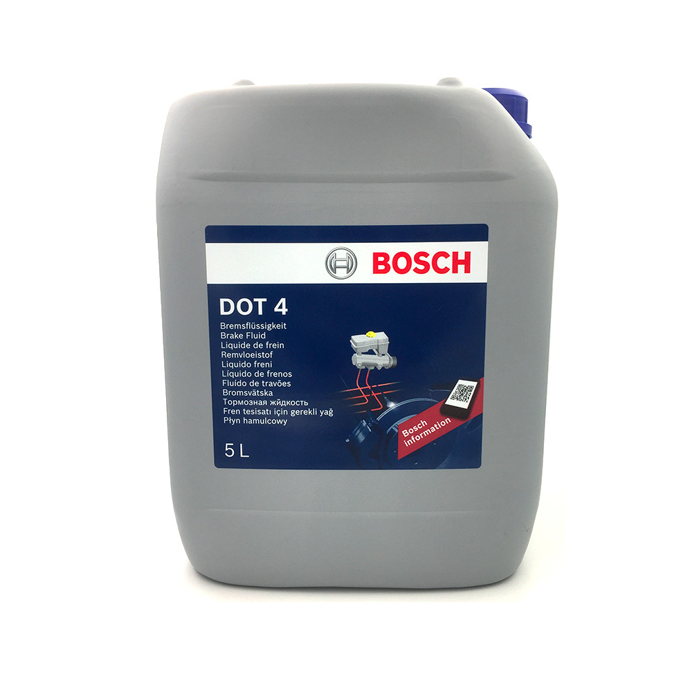 Liquide de frein Bosch DOT 4 volume 5L pour purge complète
