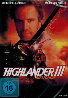DVD NEU/OVP - Highlander III (3) - Die Legende (1994) - Christopher Lambert