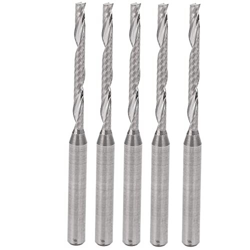 Fresa 2mm Metallo Duro Set 5 Pz - Alta Qualità per Officine Meccaniche