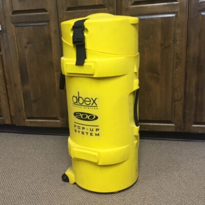 Yellow Abex Display Systems 200 Pop-Up Display Hard Case (36x16x17)