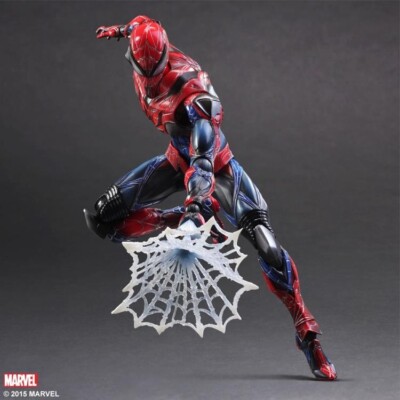 Square Enix MARVEL Universe Variant Play Arts Kai Spider-Man Action Figure MINT