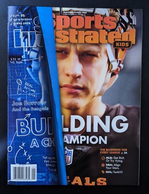 2022 Sports Illustrated For Kids Joe Burrow - NO Cards Included - Sept/October