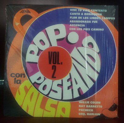 Willie Colon - Pop Poseando Con La Salsa Vol. 2 [1971] Vinyl LP Fania Records